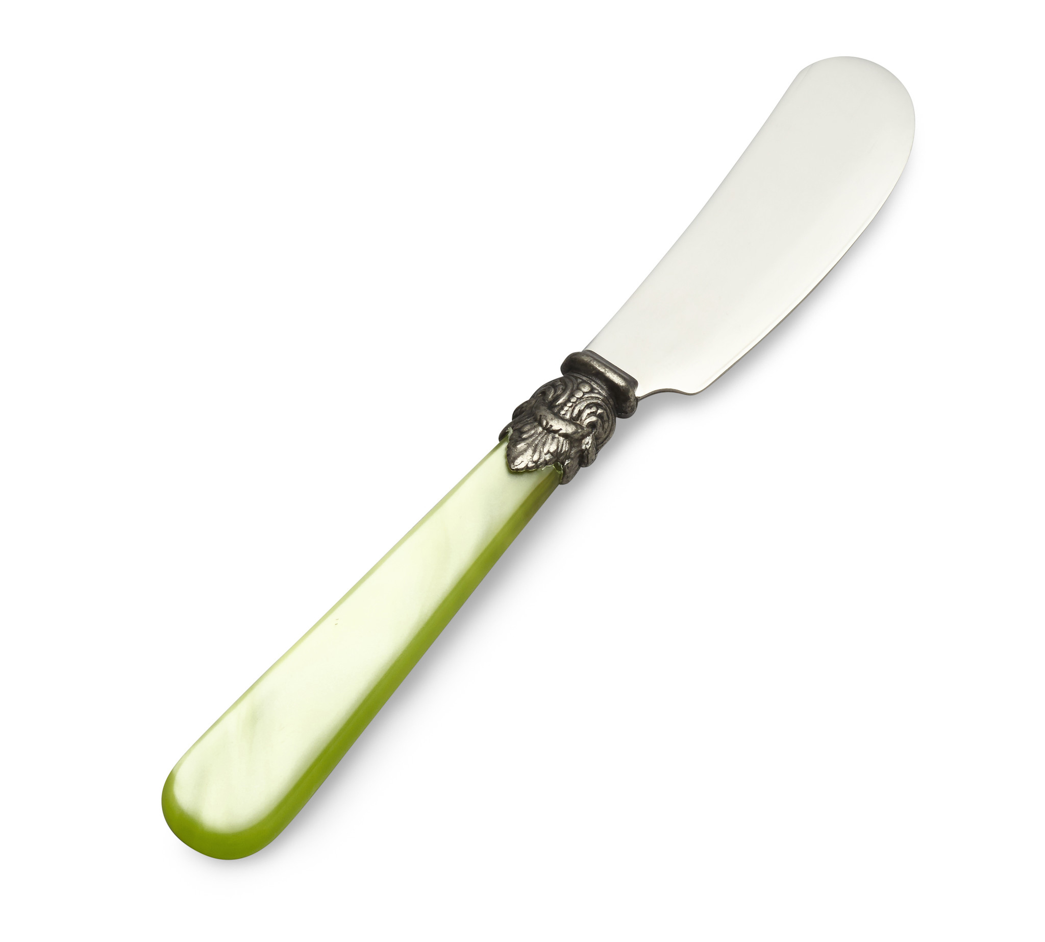 Couteau à beurre, Vert Clair (éclat nacré), 13,5 cm