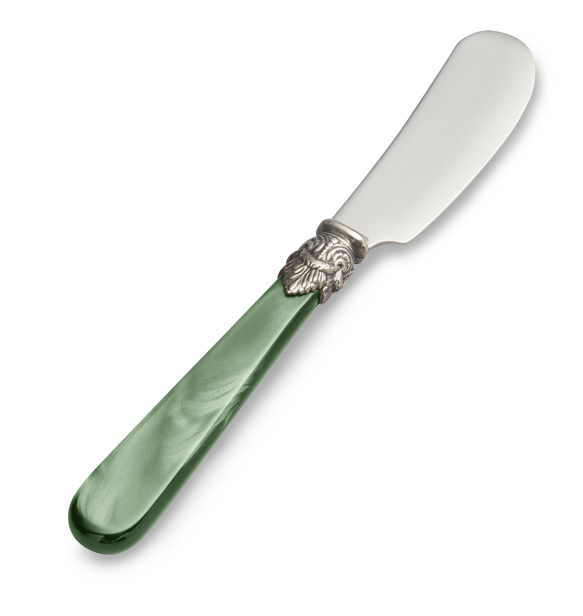 Couteau à beurre, Vert (nacré), 13,5 cm