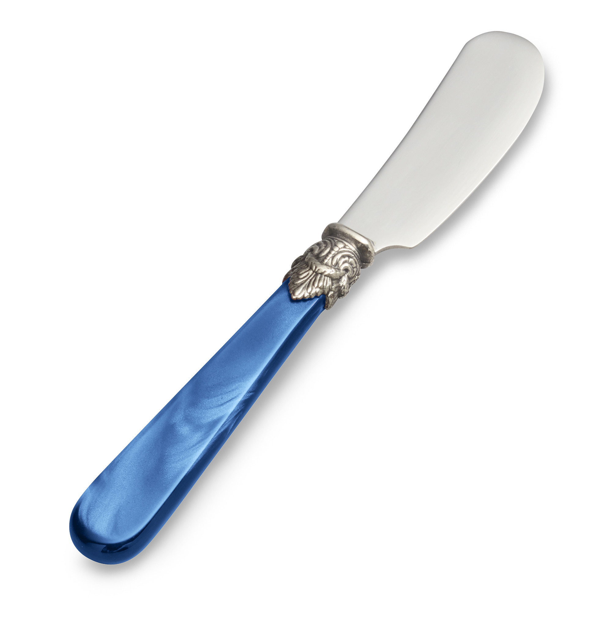 Cuchillo para mantequilla, Azul (nácar), 13,5 cm