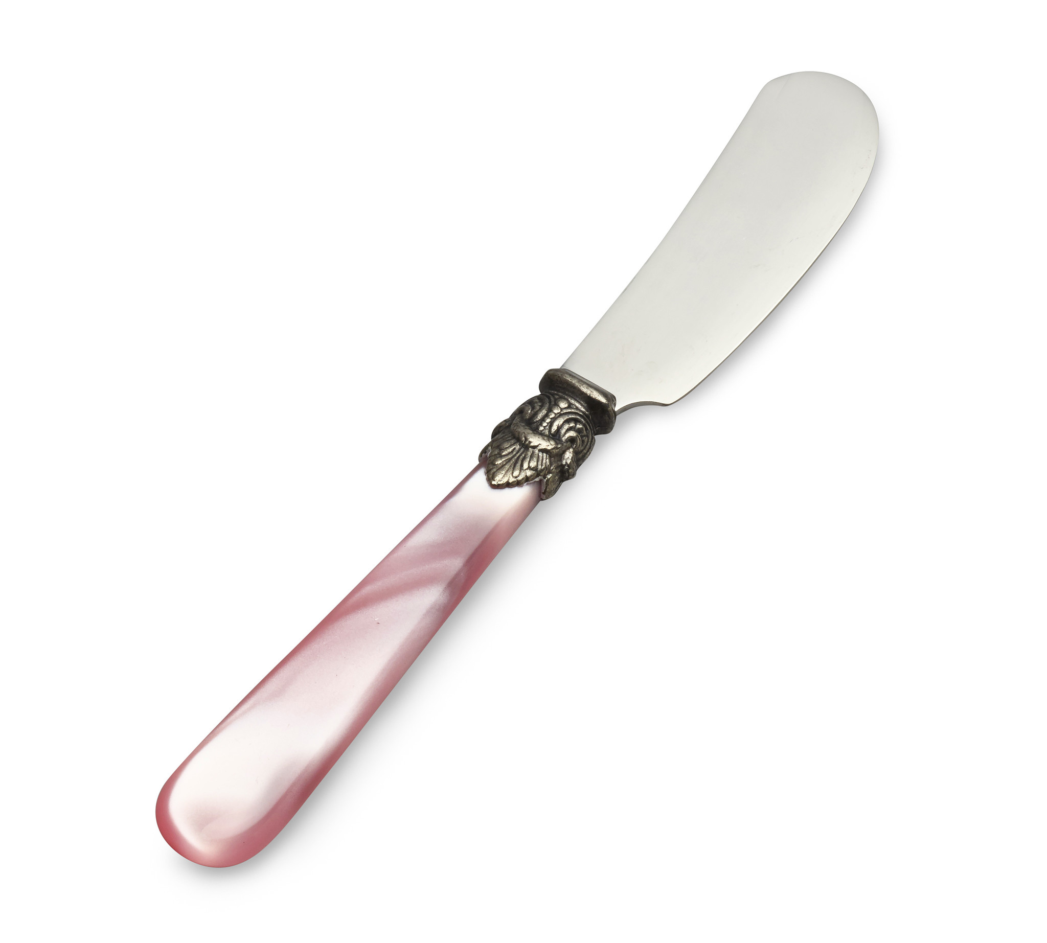 Cuchillo para mantequilla, Rosa (brillo nácar), 13,5 cm