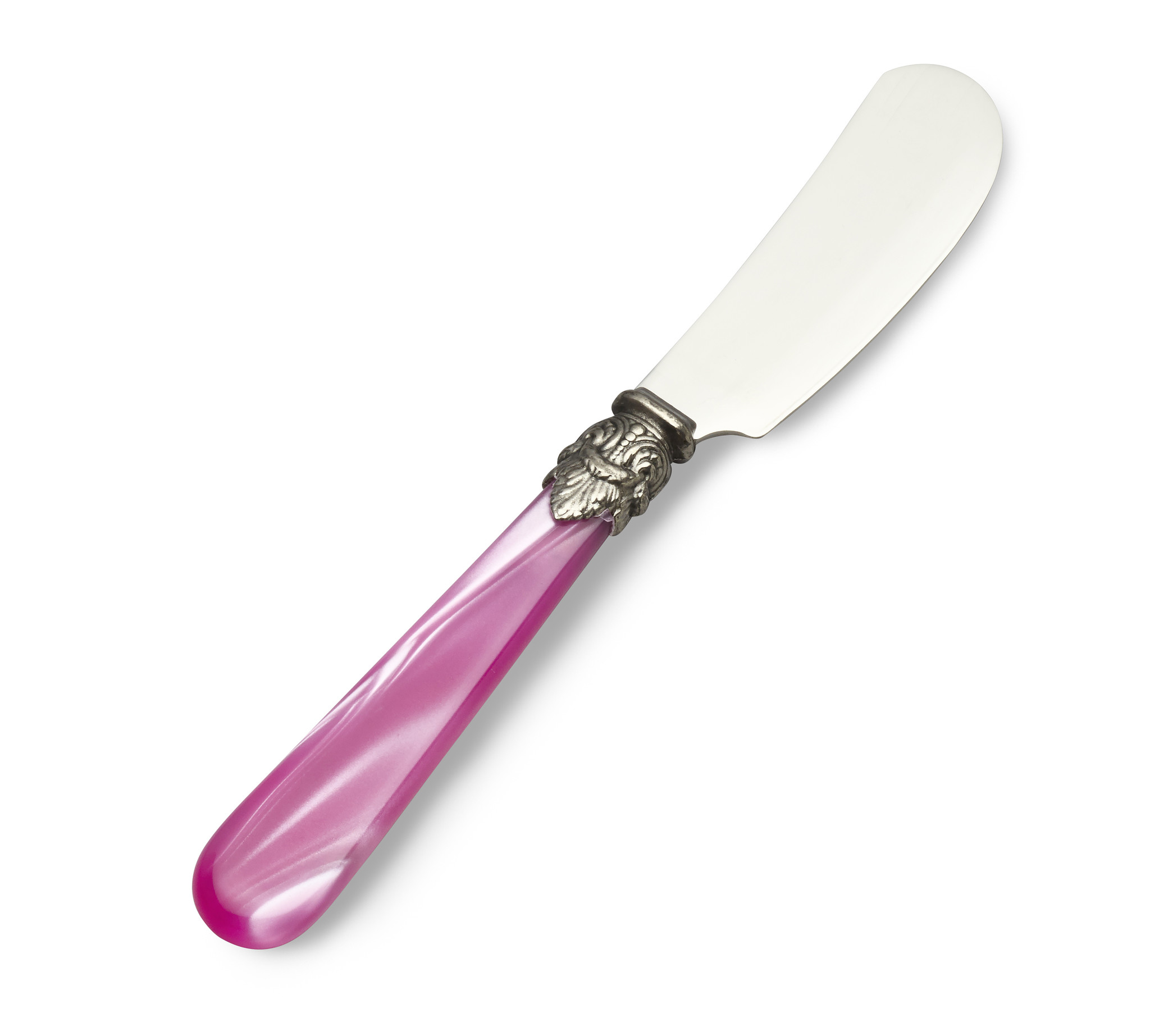 Cuchillo para mantequilla, Fucsia (brillo nácar), 13,5 cm