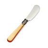 Butter Knife / Tapas Knife, Orange with Mother of Pearl, (5,3 inch)