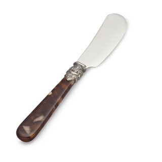 Couteau à beurre, Marron (motif tortue), 13,5 cm
