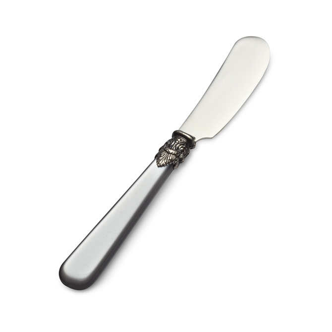 Butter knife, Gray (mother-of-pearl sheen), 5,3 inch