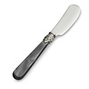 Butter Knife / Tapas Knife, Black with Mother of Pearl (5,3 inch)