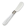 Butter knife, White (mother-of-pearl), 5,3 inch