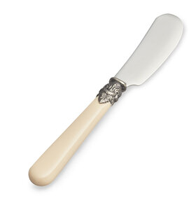 Kleines Buttermesser, Elfenbein (matt)