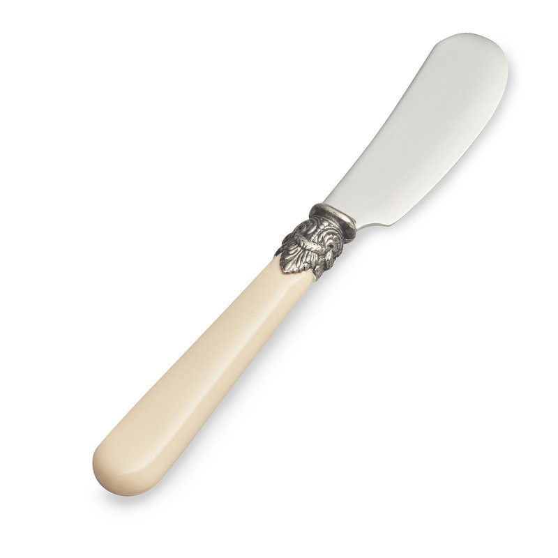 Buttermesser / Tapasmesser Elfenbein (ohne Perlmutt), (13,5 cm)