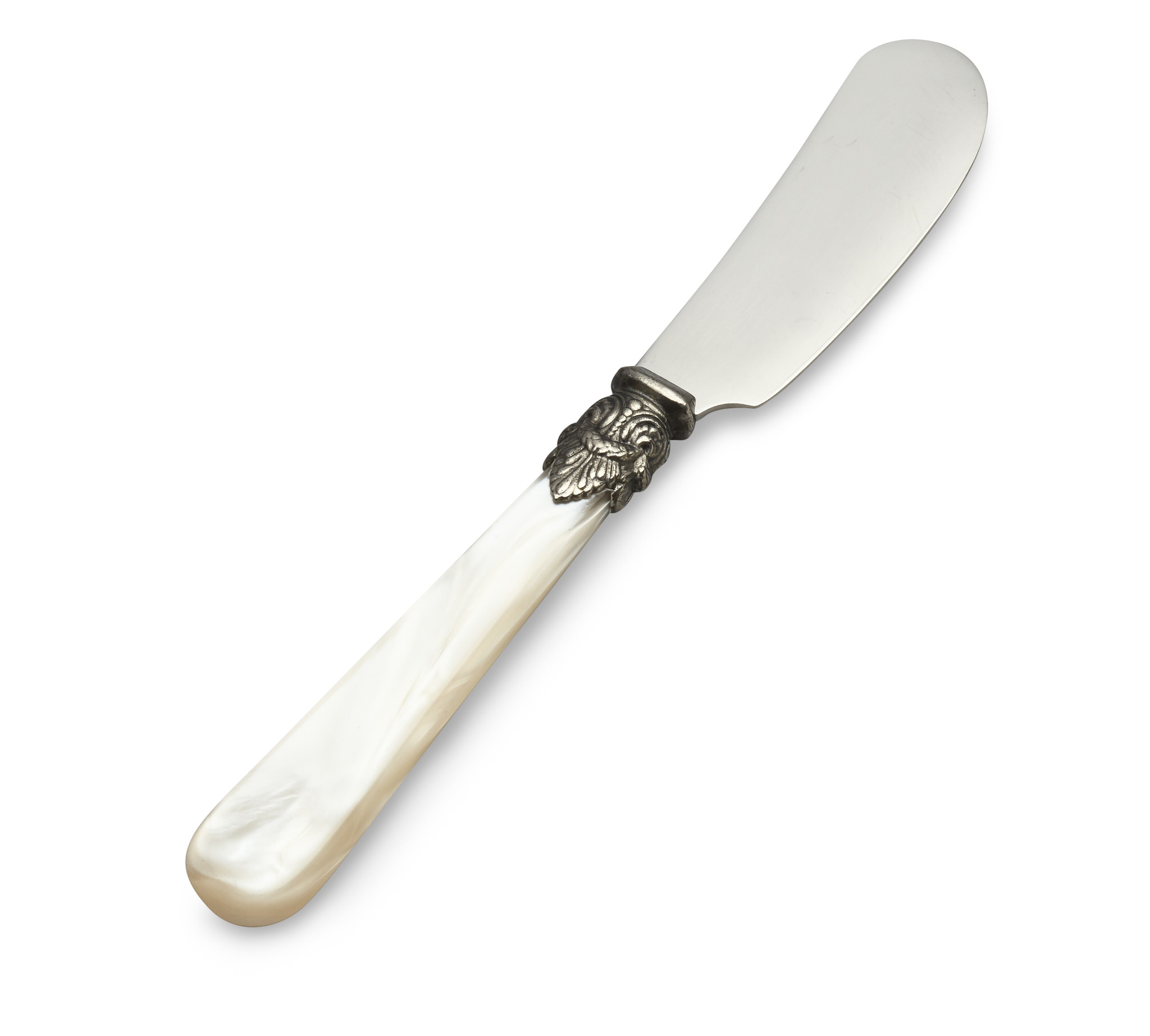 Cuchillo para Mantequilla / Cuchillo para Tapas, Marfil con Nácar (13,5 cm)