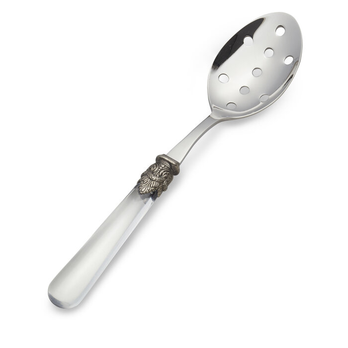 Slotted serving spoon, Transparent