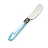 Cuchillo para Mantequilla  / Cuchillo para Tapas, Bleu Claro con Nácar, (13,5 cm)