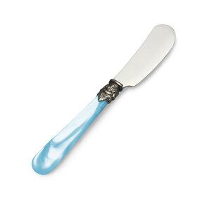 Kleines Buttermesser, Hellblau (Perlmutt)