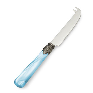 Cheese knife, Light Blue (mother-of-pearl)