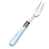 Meat Fork, Light Blue with Mother of Pearl