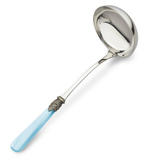Soup ladle, Light Blue (mother-of-pearl)