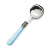 Sauce Ladle / Gravy Ladle, Light Blue with Mother of Pearl