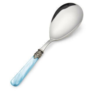 Rice serving spoon, Light Blue (mother-of-pearl)