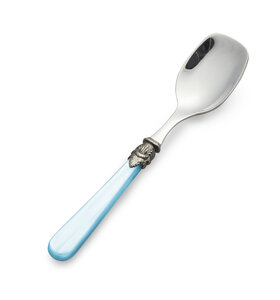 Eislöffel, Hellblau (Perlmutt)