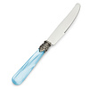 Dinner Knife Light Blue with Mother of Pearl.