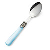 Dinner Spoon, Light Blue with Mother of Pearl