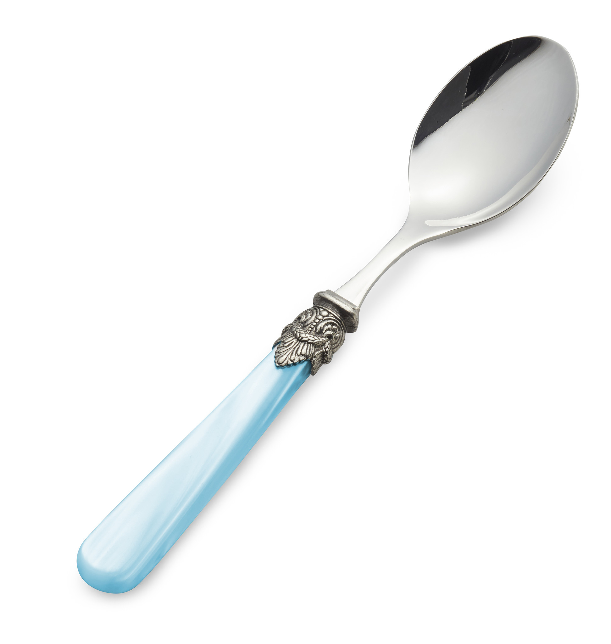 Spoon, Light Blue (mother-of-pearl sheen), Breakfast
