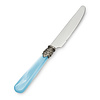 Breakfast Knife, Light Blue with Mother of Pearl