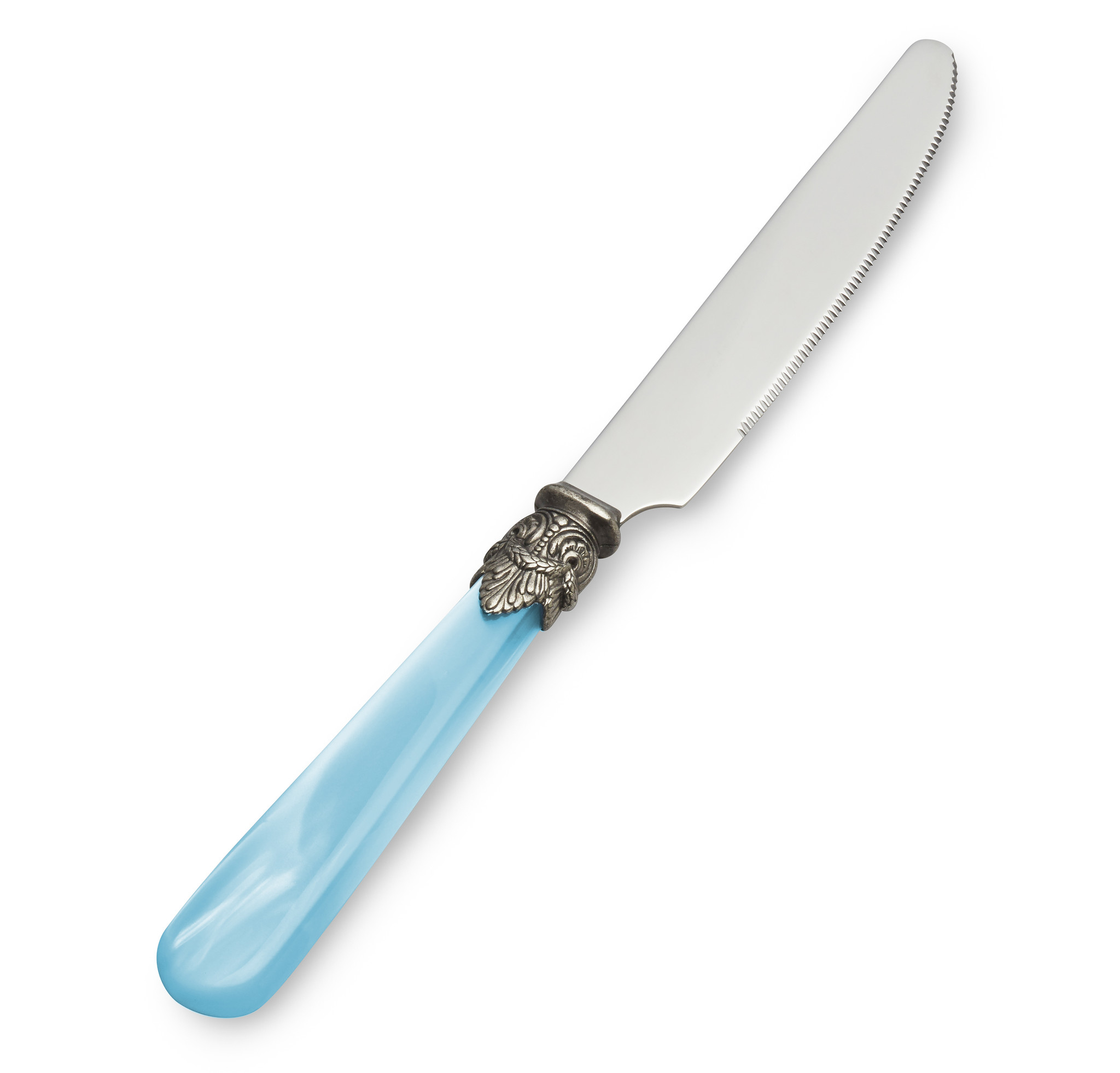 Couteau, Bleu Clair (éclat nacré), Petit-Déjeuner