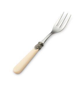 Serving fork, ivory (matte)