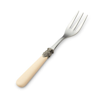 Serving fork, Ivory (matte)