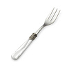 Serving Fork, White with Mother of Pearl
