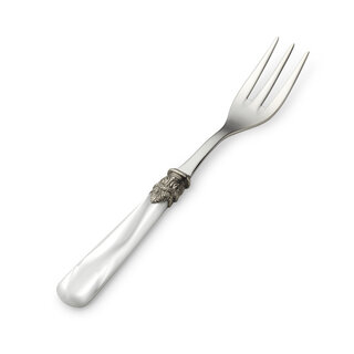 Serving fork, White (mother-of-pearl)