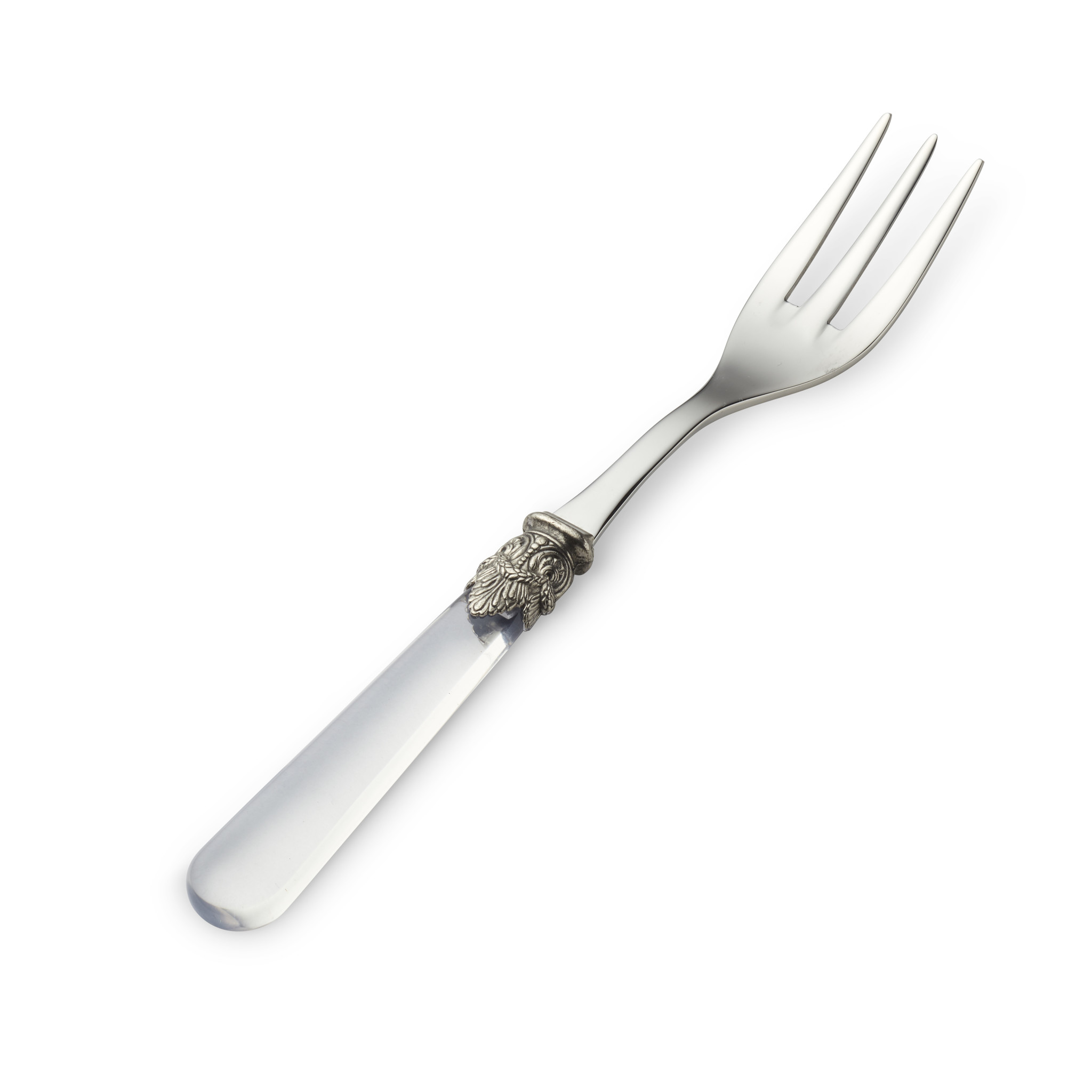 Tenedor para servir, Transparante