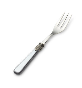Serving fork, grey (mother-of-pearl)
