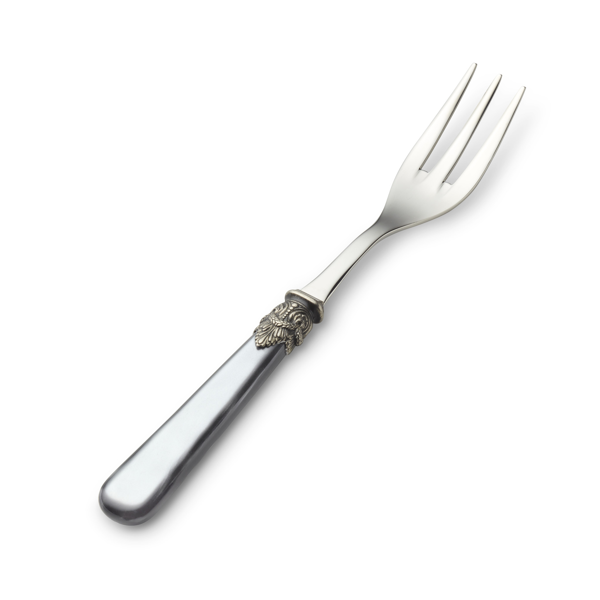 Fourchette de service, Gris (nacré)