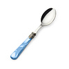 Sugar Spoon, Light Blue with Mother of Pearl