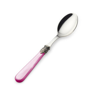 Sugar spoon, Fuchsia (mother-of-pearl)