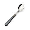 Sugar spoon, Black (mother-of-pearl sheen)