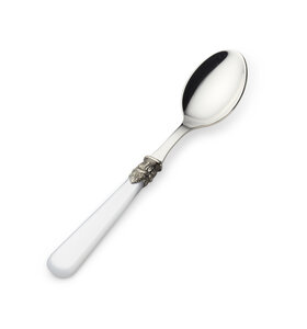 Sugar spoon, white (mother-of-pearl)