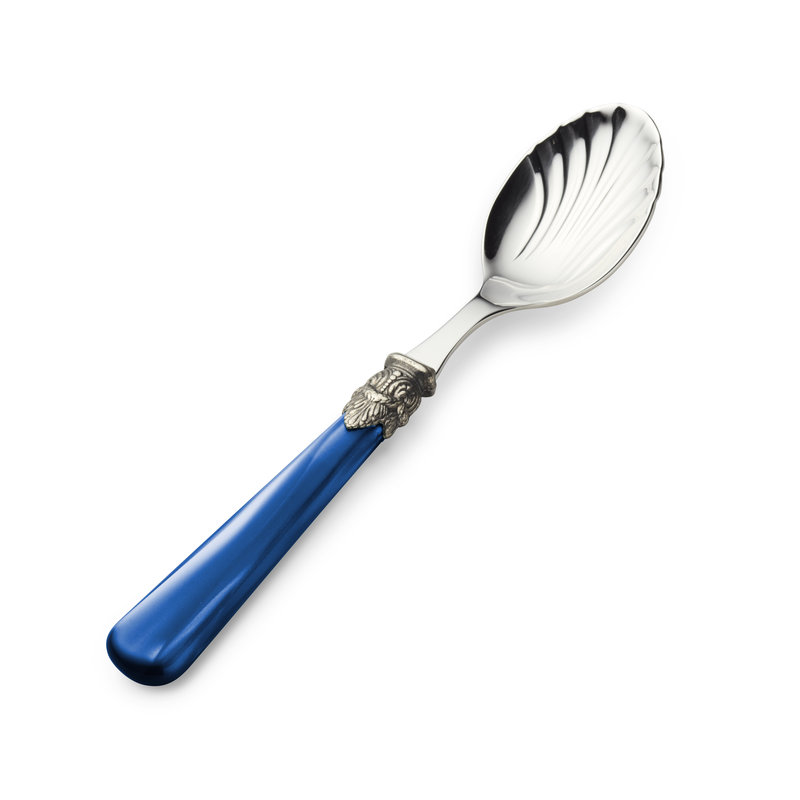 Cuchara para Queso / Cuchara para Tapas, Azul con Nácar