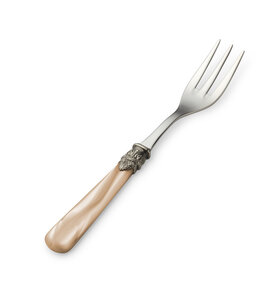 Serving fork, honey (mother-of-pearl)