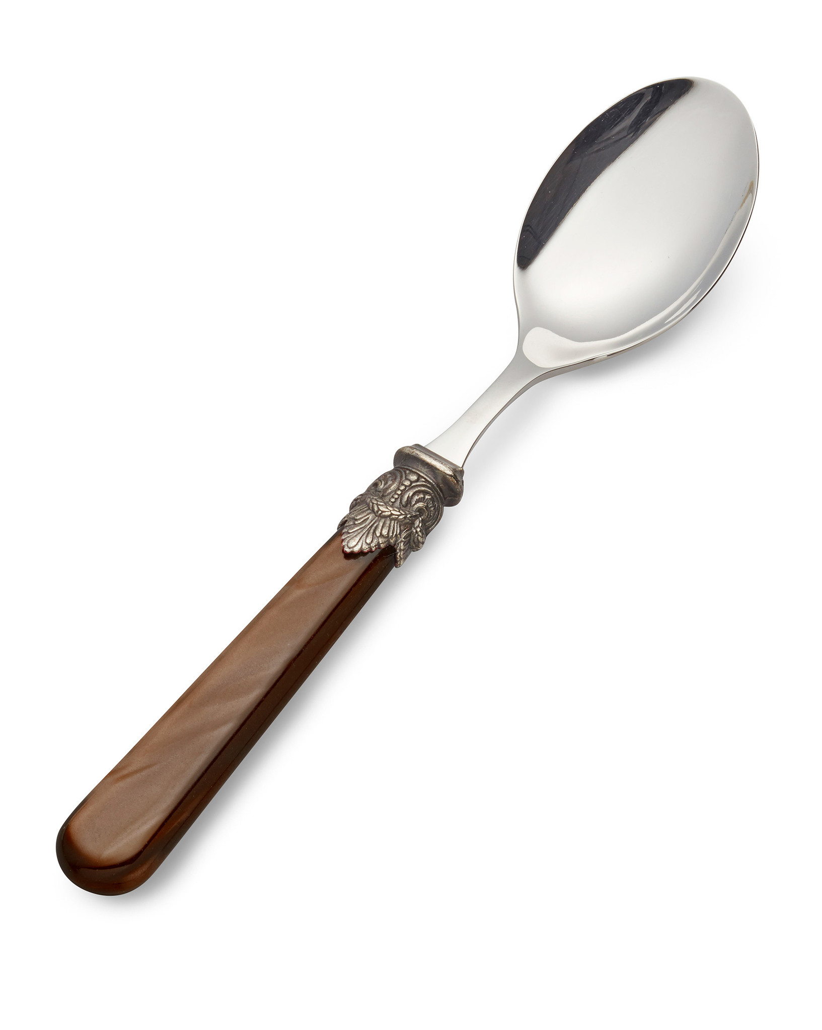 Cuillère, Marron (éclat nacré), Petit-Déjeuner