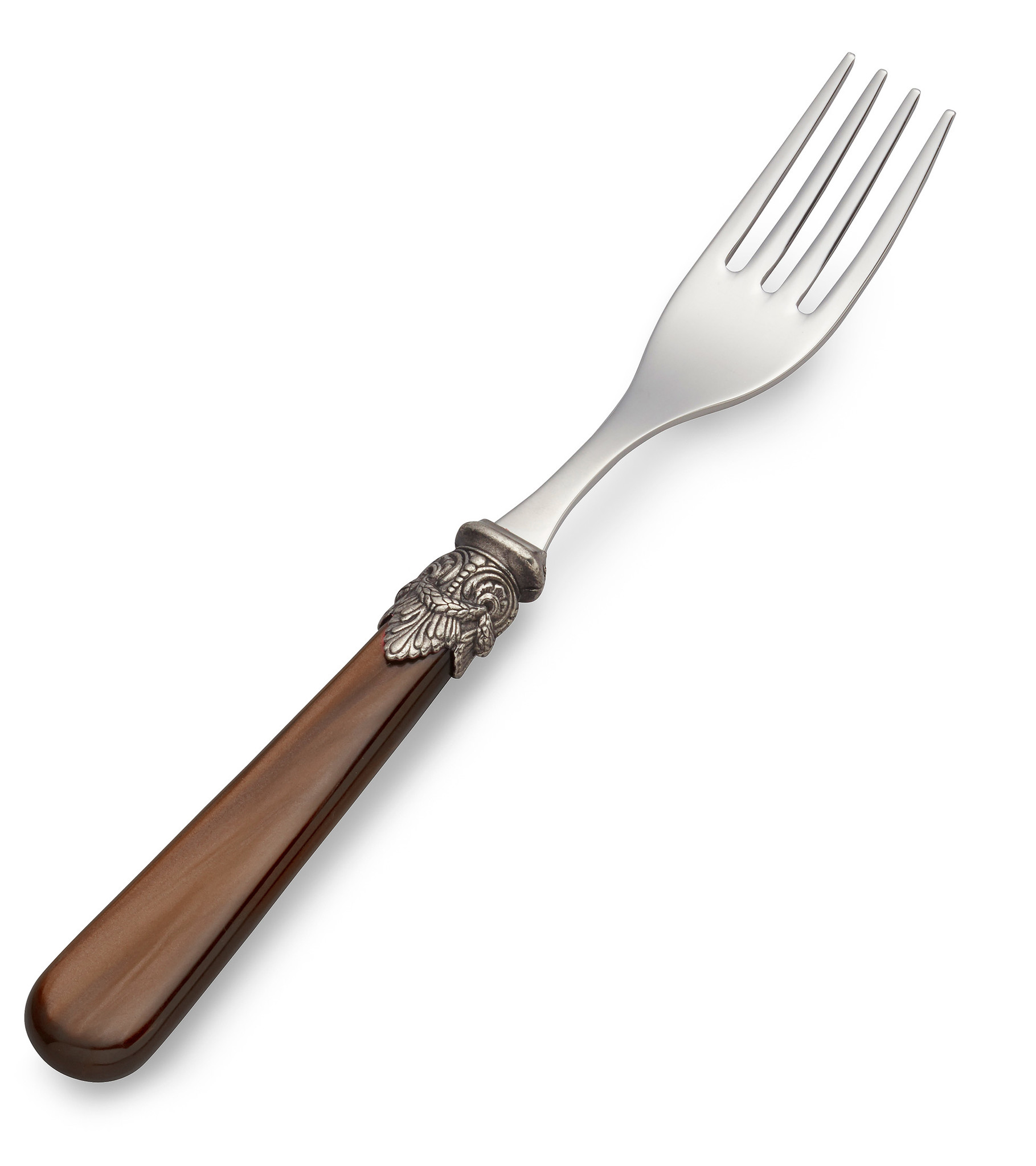 Fork, Brown (mother-of-pearl), Breakfast