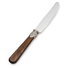 Dinner Knife, Brown with Mother of Pearl