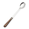 Cuillère à long drink, Marron (éclat nacré) (21,5 cm)