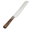 Cake Knife / Breadknife, Brown with Mother of Pearl