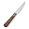 Steak knife Brown with Mother of Pearl