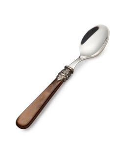 Small teaspoon, brown (mother-of-pearl)
