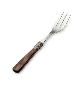 Serving fork, brown (mother-of-pearl)