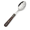 Serving Spoon with holes, Turtle Brown