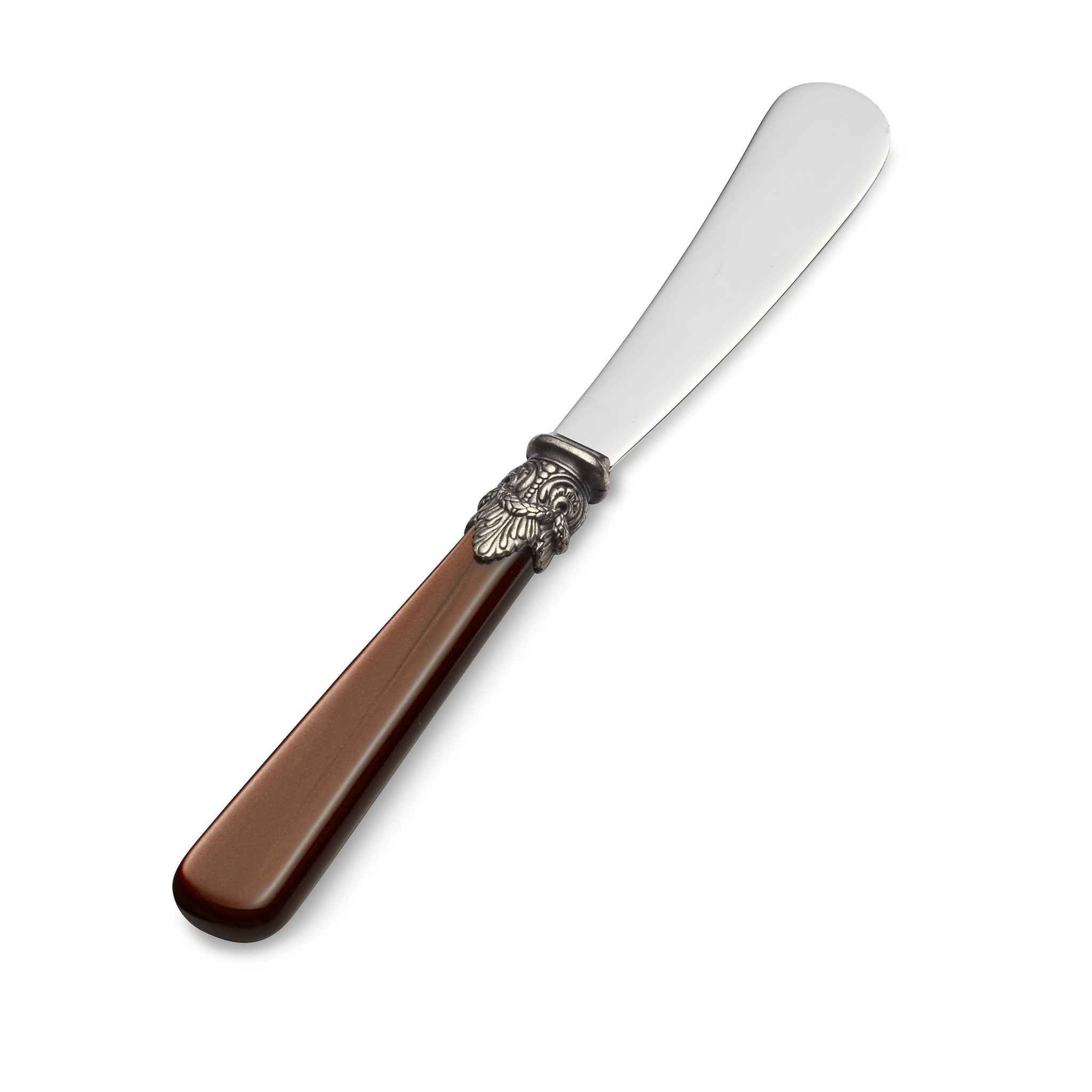 Couteau à beurre, Marron (éclat nacré), 18 cm
